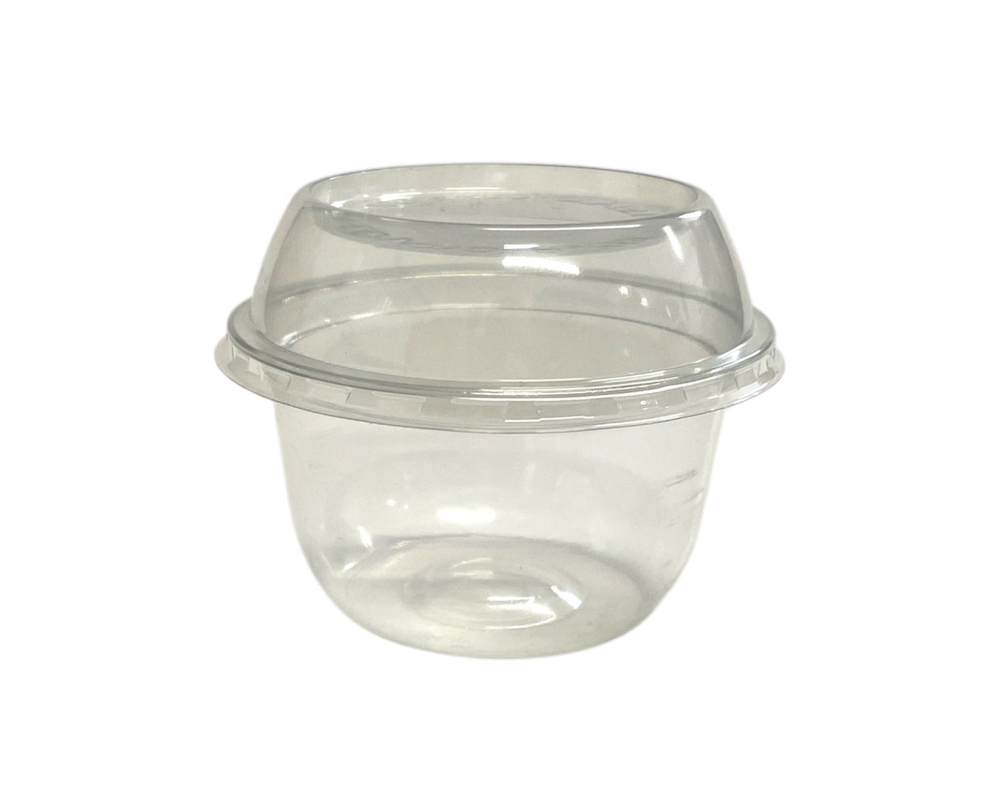 Trifle and dessert pots with lids – made from Prevented Ocean Plastics, 100% recyclable eco-friendly packaging for desserts