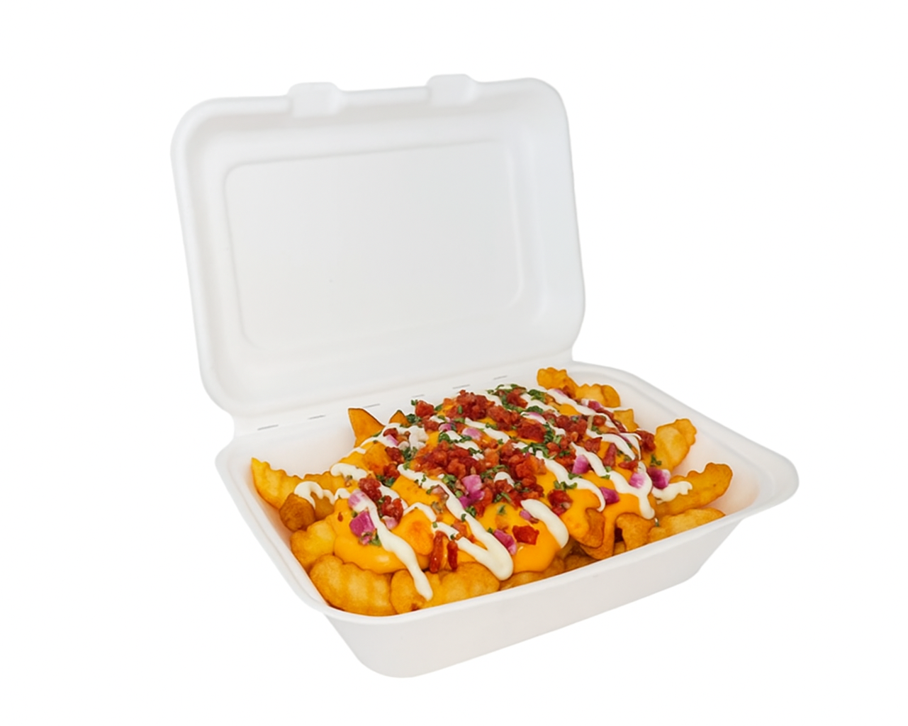 7x5" Bagasse Box (500/case)