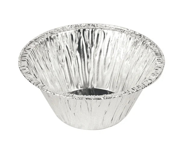 Custard Tart Foil Deep - 77x68x41x32mm