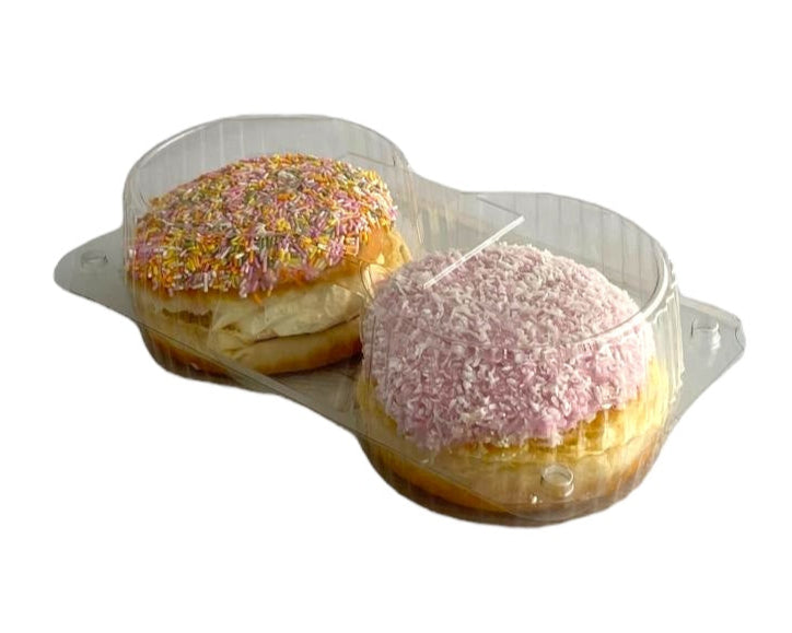 Two Cavity Doughnut Hinge Pack Deep (560 per case)