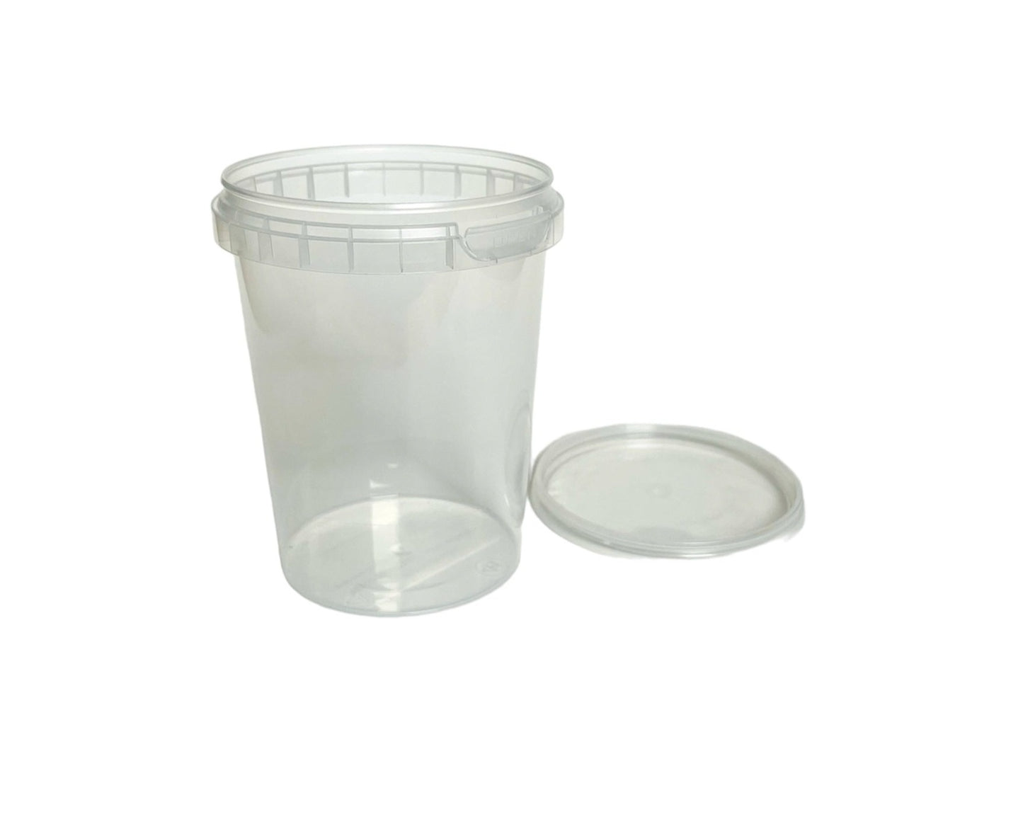 520ml Tamper Evident Pot & Lid (380/case)