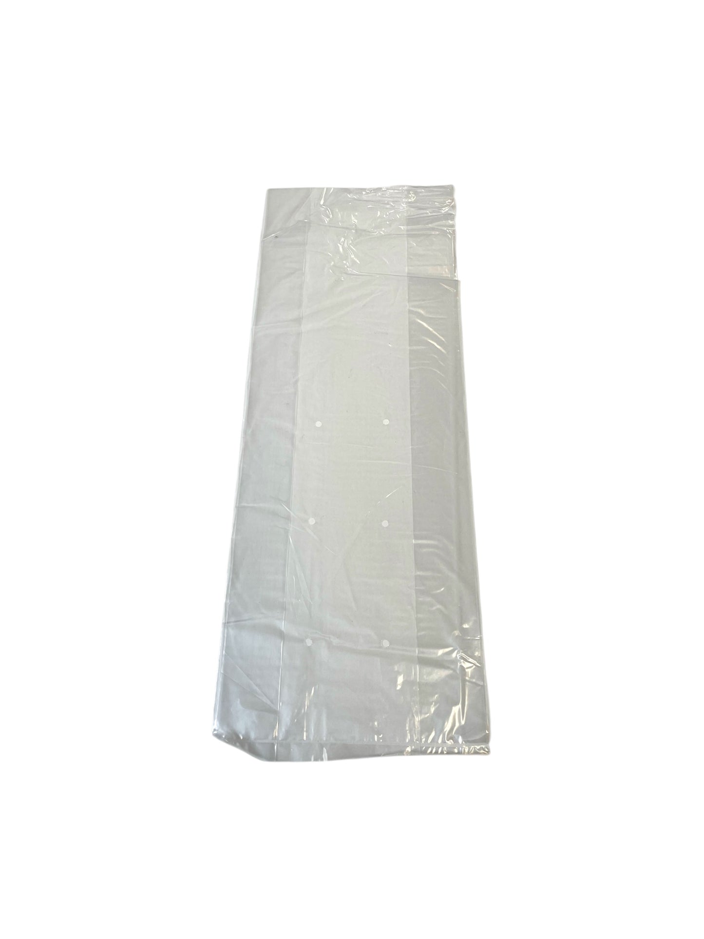 Food Grade Natural LDPE Side Gusseted Bags - 2 Sizes