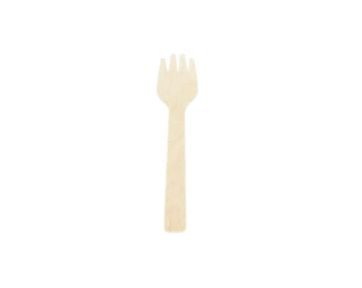 Mini Wooden Fork (1000/case)