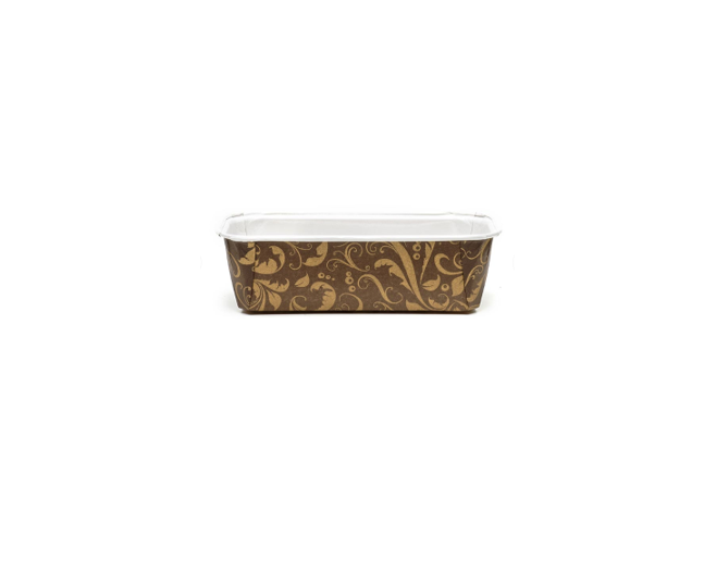 Brown and Gold Individual Bakeable Mould