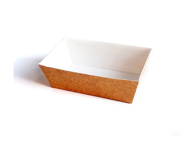 Brown individual bakeable mould