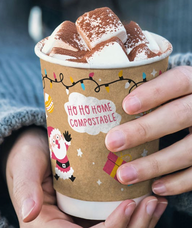 Compostable Christmas Cups