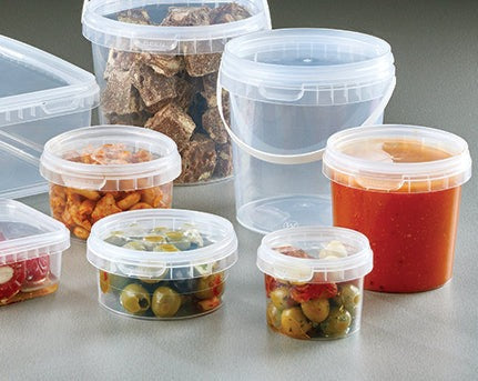 520ml Tamper Evident Pot & Lid (380/case)