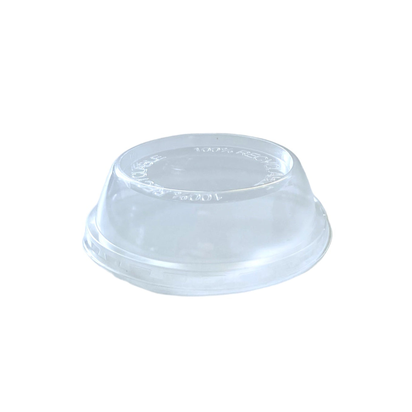 Trifle and dessert pot lids – made from Prevented Ocean Plastics, 100% recyclable eco-friendly packaging for desserts
