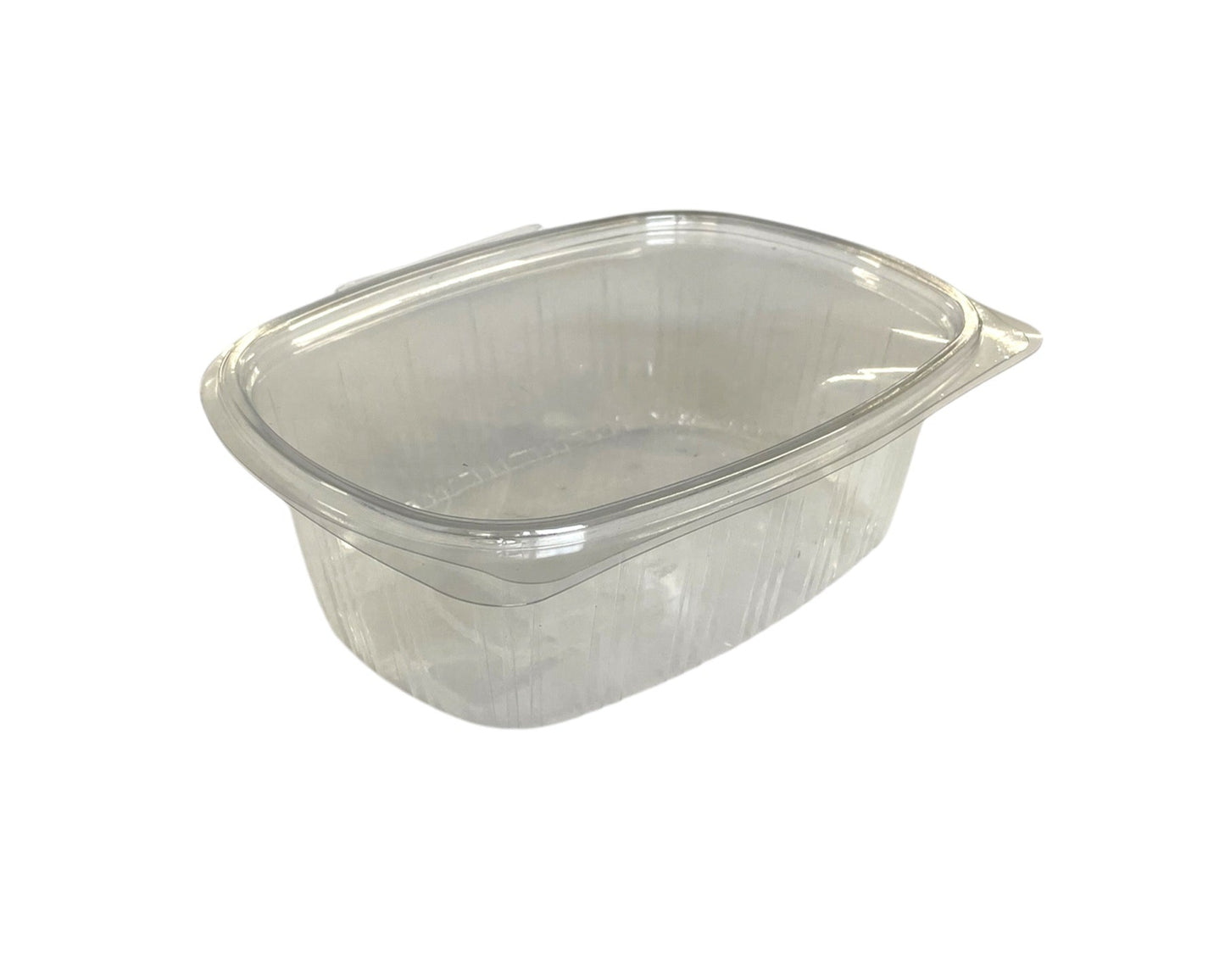 1,000ml Salad container with Hinge Lid (400 per case)