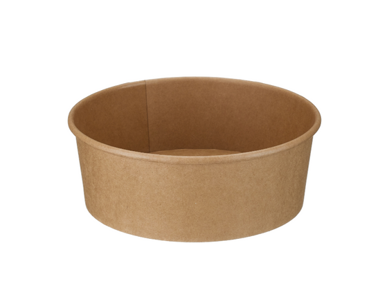 1300ml Kraft Round Bowl (300/case)