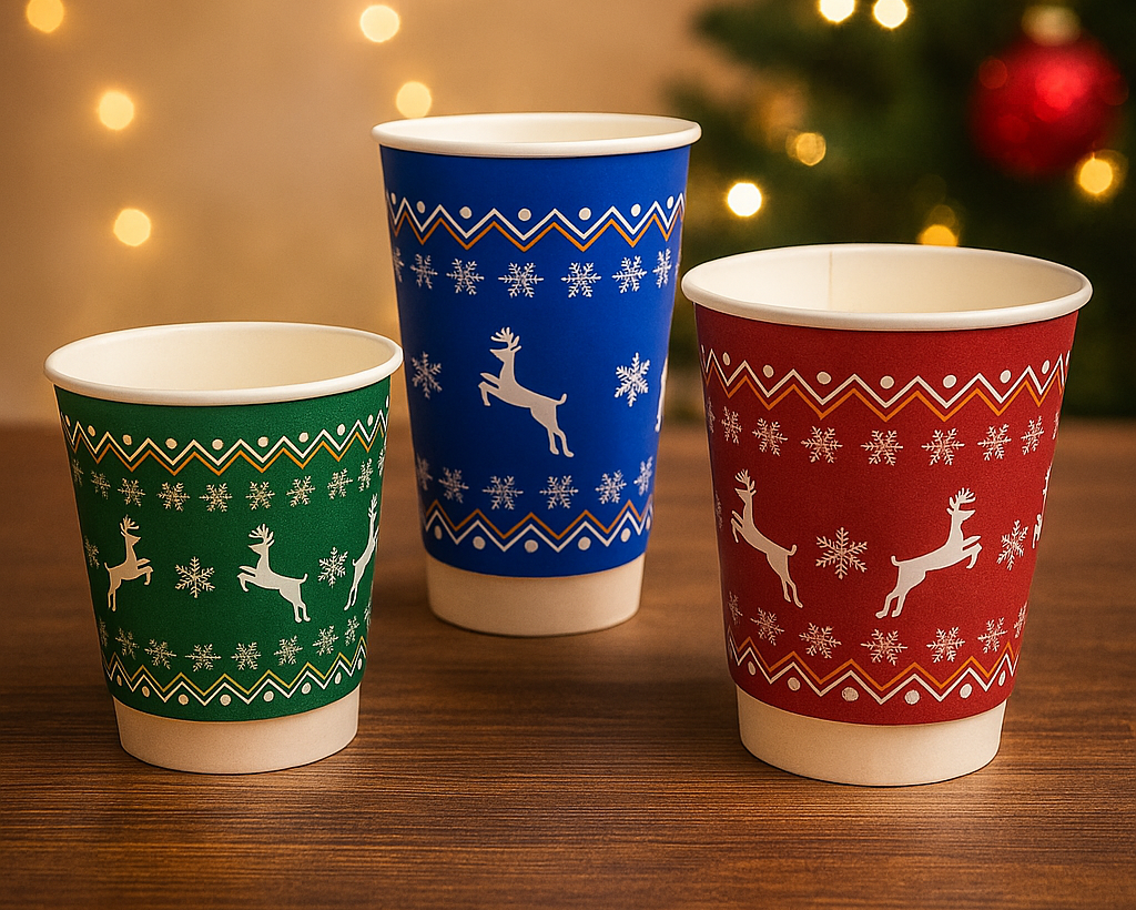Recyclable Christmas Cups
