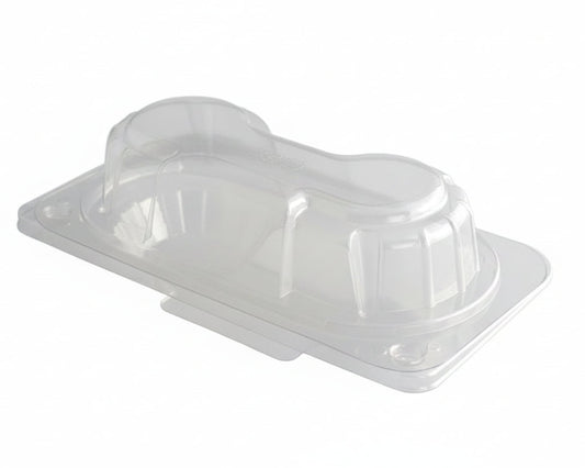 Bakery container for  strawberry tarts 