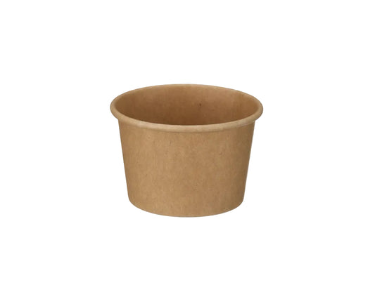 2oz Kraft Paper Sauce & Portion Pots – 3,000 Per Case