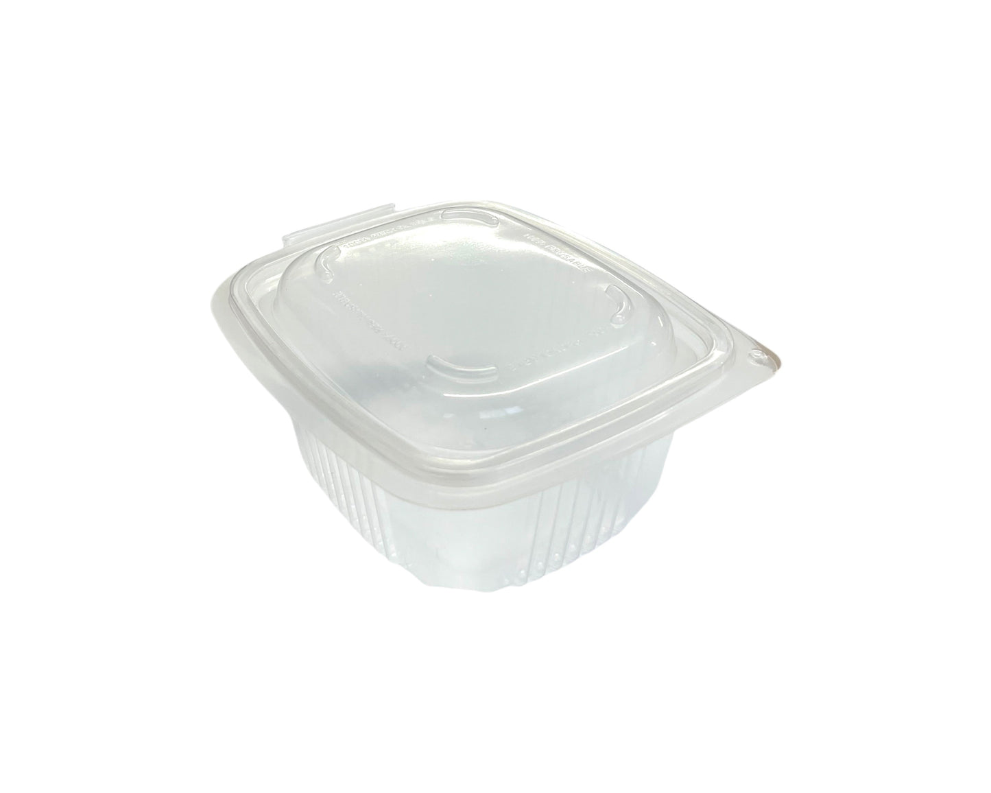 500ml Microwaveable Container with Hinge Lid (600 per case)