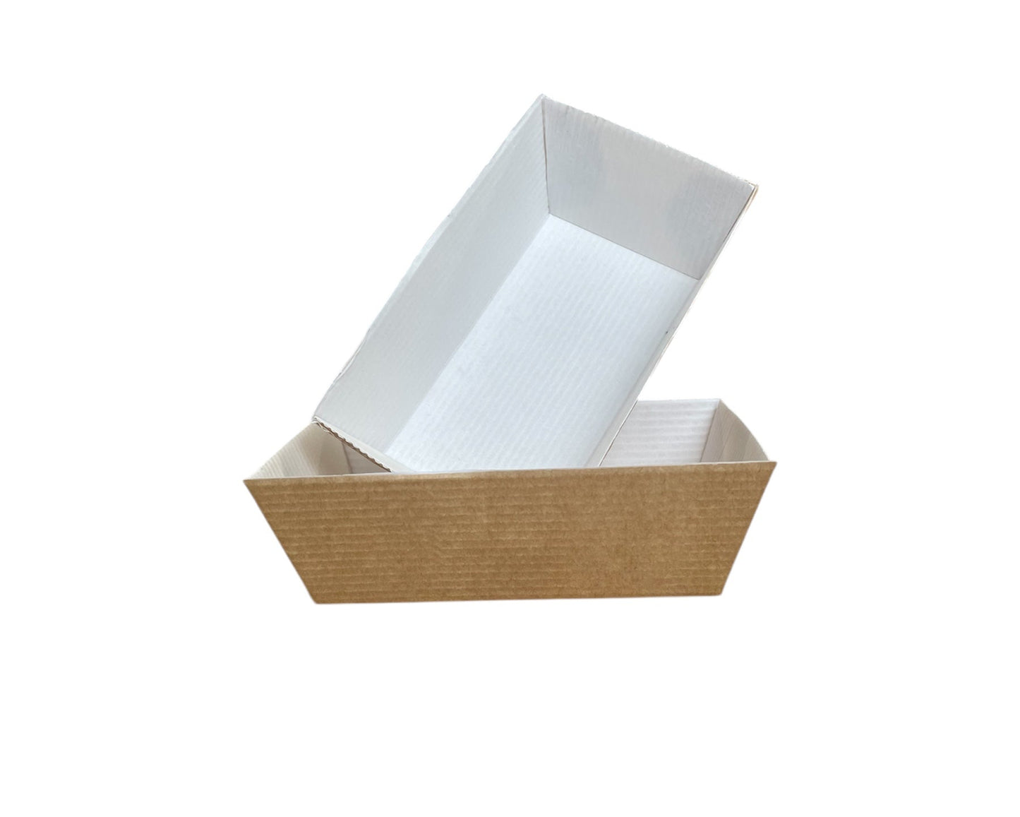 135x75x50mm Beige Medium Loaf Cake Bakeable Mould – 360/Case