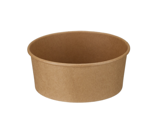 1000ml Kraft Round Bowl (300/case)