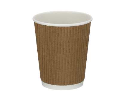 Kraft Ripple Coffee Cups