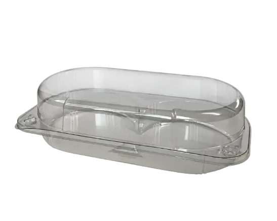 Two Cavity Round Hinge Pack - 200x112x55mm (368) per case