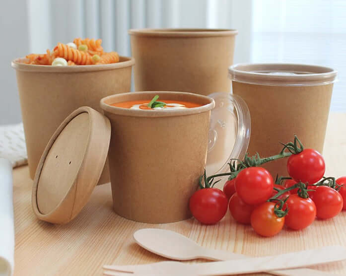 Kraft HD Soup Containers & Lids