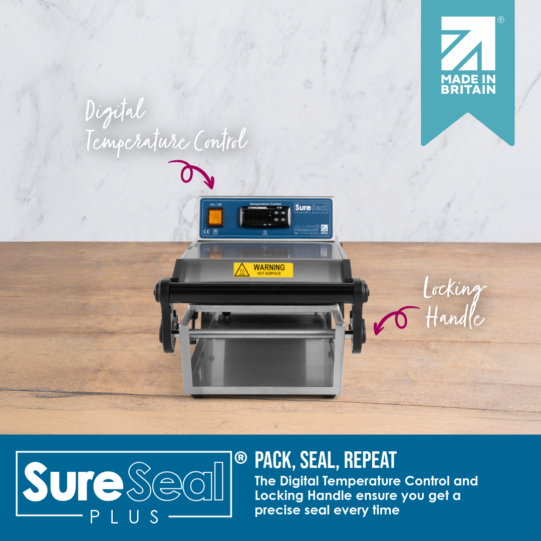SureSeal Plus Digital Control Food Tray Lidding Machine