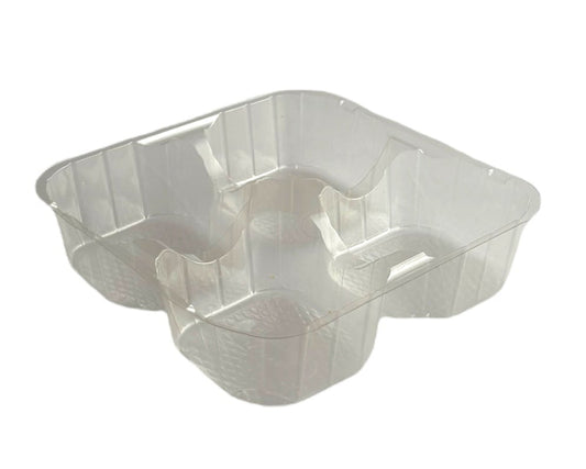 Four Cavity Open Tray - 164x164x40mm (804 per case)