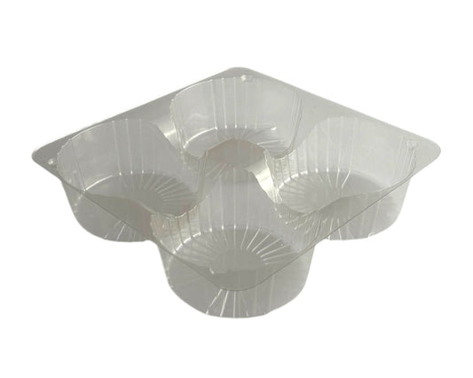 Four Cavity Open Tray - 180x180x40mm (390 per case)