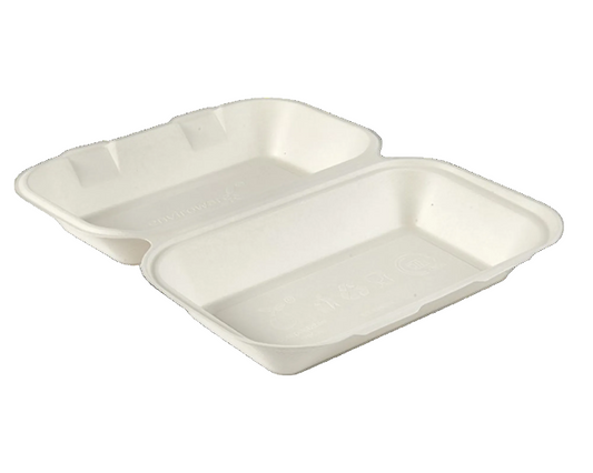 10x6" Bagasse Box (250/case)