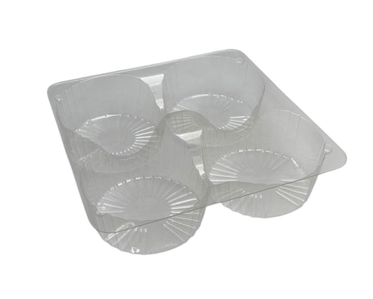 Four Mini Pie Cavity Tray - 164x164x40mm (804 per case)