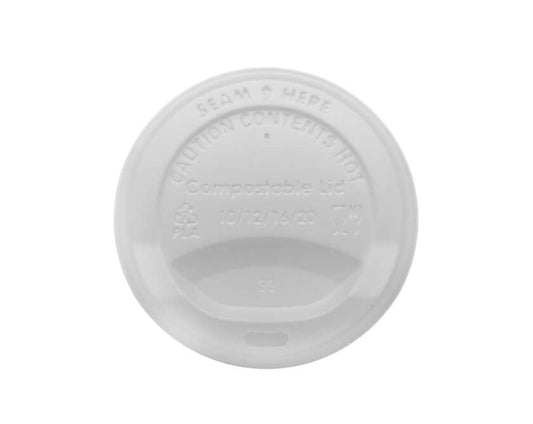 Edenware® Compostable CPLA Sip Lids - 1000/Case