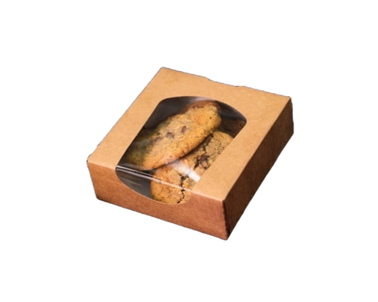 Small Kraft Window Box (250/case)