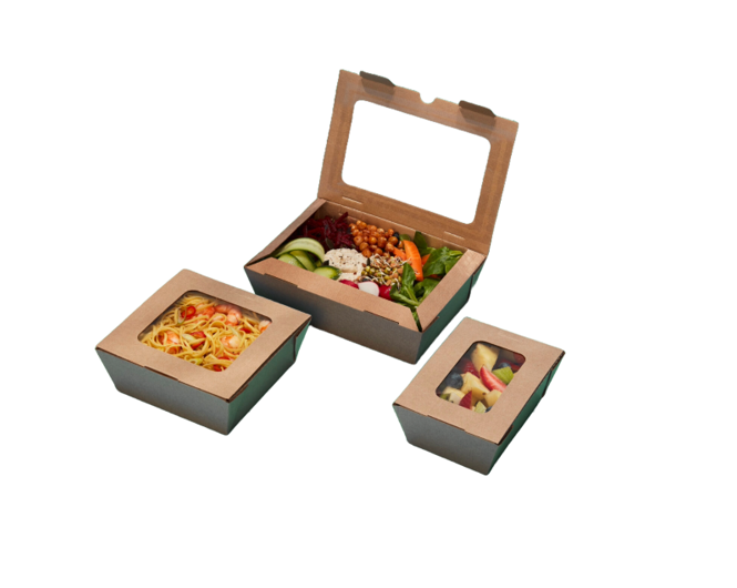 Eco-Friendly Taste Range Boxes for Food Delivery