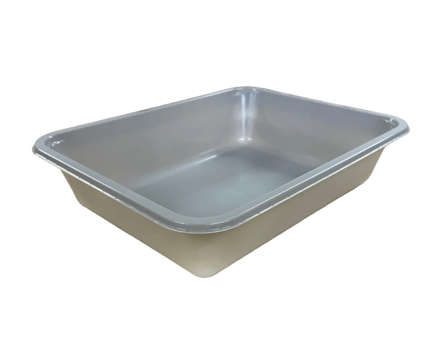 Faerch Evolve CPET ready meal tray single compartment – 228 x 179 x 50mm - micro and oven safe tray