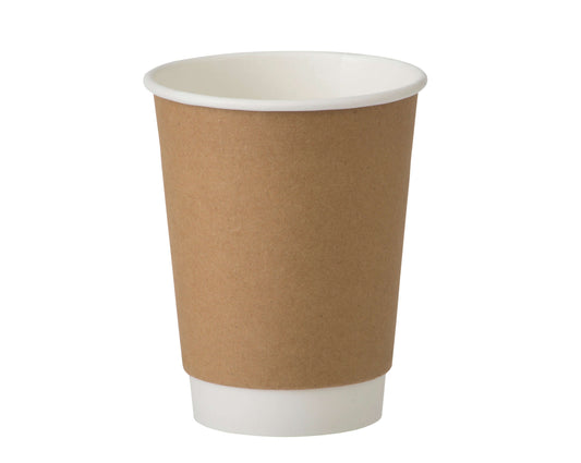 Kraft Double Wall Coffee Cups