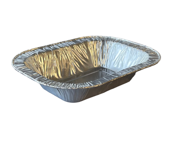 Steak pie foil ashets – recyclable aluminium trays for steak pies and baked desserts. Available in 1/4lb, 1/2lb, 3/4lb, 1lb, 2lb.