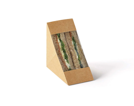 Kraft sandwich container